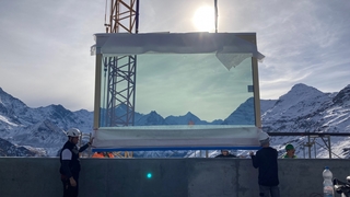 fenêtre Structural pour l'Espace Weisshorn à Zinal